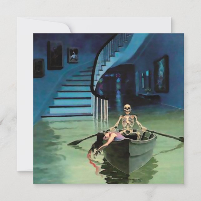 Mort à la rame ~ Invitations (Devant)