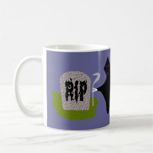 Mort dans le cimetière Mug d'Halloween