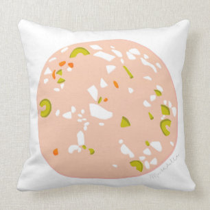 Mortadella-Wurfs-Kissen Kissen