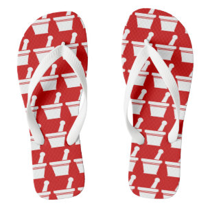 Mortar & Pestle Flip Flops