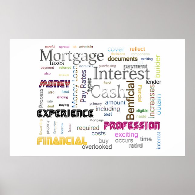 Mortgage Interest Poster (Vorne)
