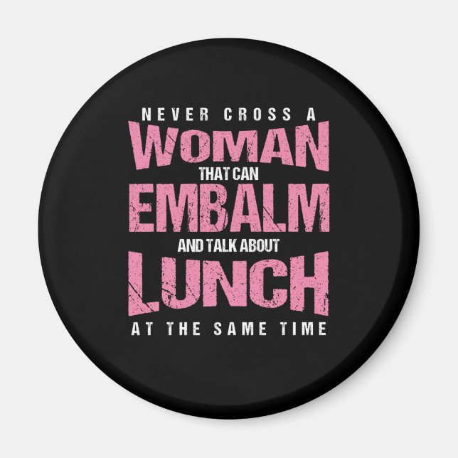 Mortician Morgue Mortuary Embalming Profession Gif Magnet (Vorne)