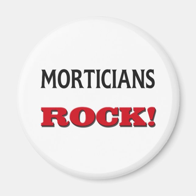 Morticians Rock Magnet (Vorne)