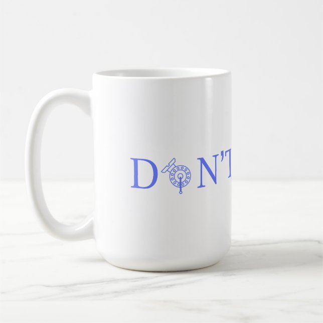 Mortimer & Whitehouse Gone Fishing Don't Wind Tass Kaffeetasse (Links)