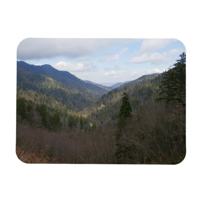 Morton Blick auf die Großen Smoky-Berge Magnet (Horizontal)