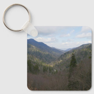 Morton Blick auf die Großen Smoky-Berge Schlüsselanhänger