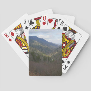 Morton Blick auf die Großen Smoky-Berge Spielkarten