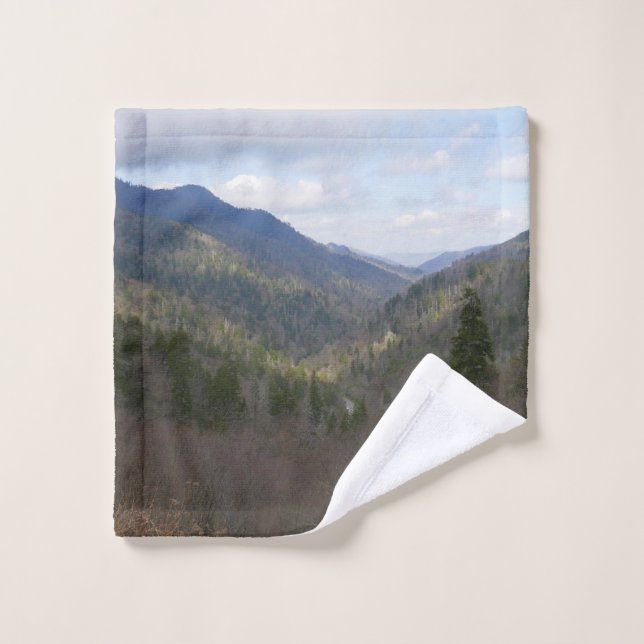 Morton Blick auf die Großen Smoky-Berge Waschlappen (Waschlappen)