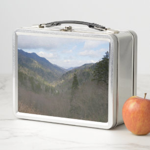 Morton Overlook in den Great Smoky Mountains Metall Brotdose