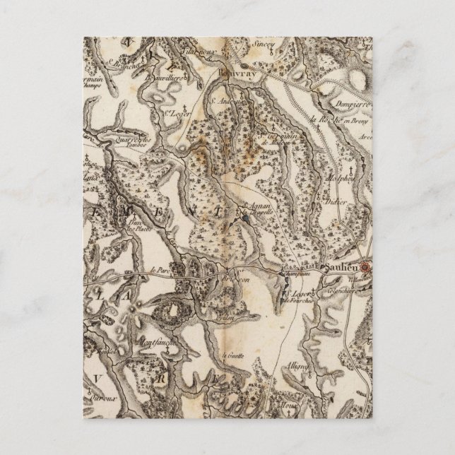 Morvan Atlas Karte (Vorderseite)