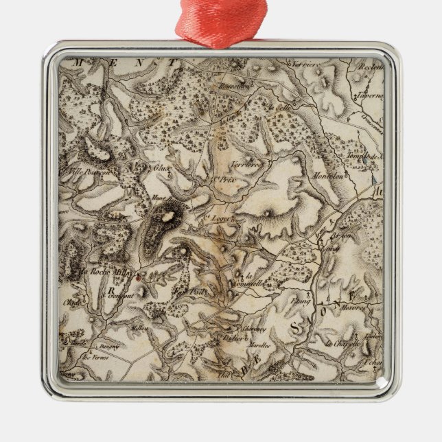 Morvan Silbernes Ornament (Vorne)