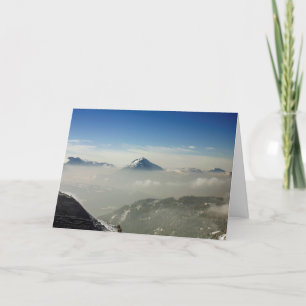 Morzine France Feiertagskarte