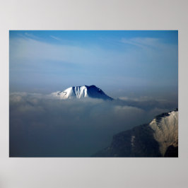 Morzine France Holiday Card Acrylic Print Poster