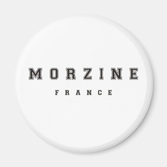 Morzine France Magnet (Vorne)