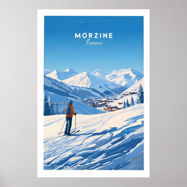 Morzine Ski Poster 1 (Vorne)
