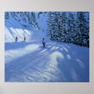 Morzine Skipiste Poster