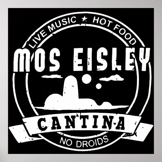 Mos Eisley Cantina TShirt Poster (Vorne)