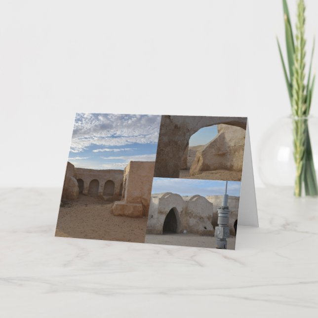 Mos Espa sur la planète Carte blanche Tatooine (Devant)