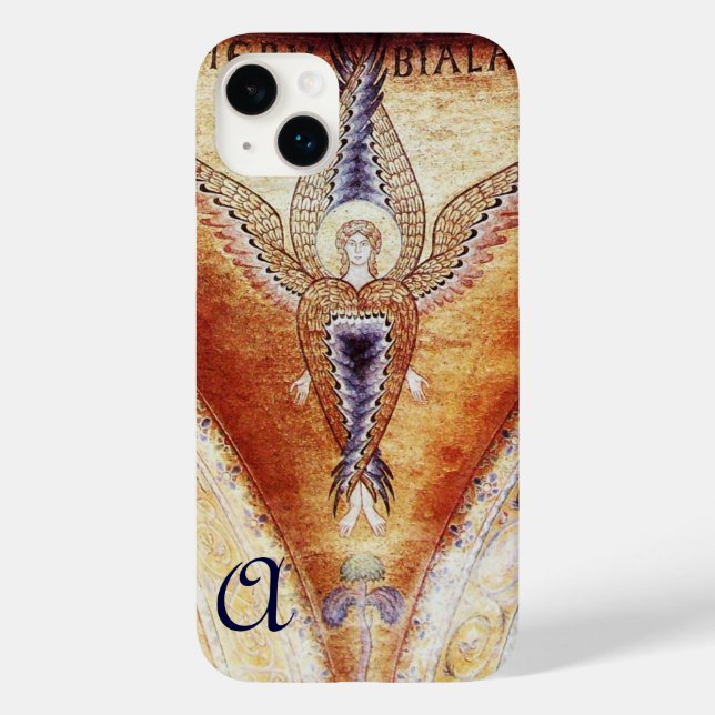 MOSAIC ANGEL MONOGRAM Case-Mate iPhone 14 PLUS HÜLLE (Rückseite)