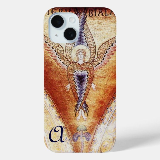 MOSAIC ANGEL MONOGRAM Case-Mate iPhone HÜLLE (Rückseite)