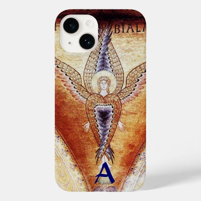 MOSAIC ANGEL, Monogramm Case-Mate iPhone 14 Hülle (Rückseite)