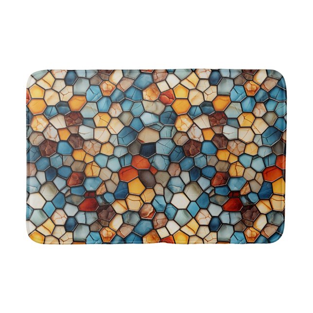 Mosaic Bath Mat Badematte (Vorderseite)