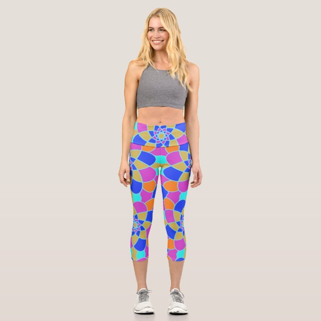 Mosaic-byRino Capri Leggings (Vorderseite)