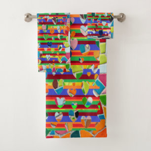Mosaic Coeur Abstrait