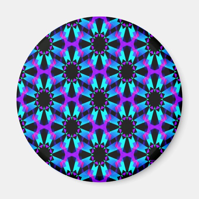Mosaic de fleur...... magnet (Vorne)