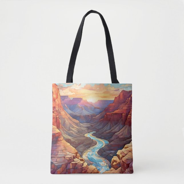Mosaic Grand Canyon Tasche (Vorderseite)