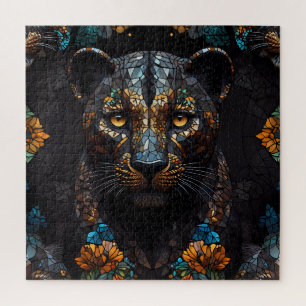 Mosaic Leopard Majesty