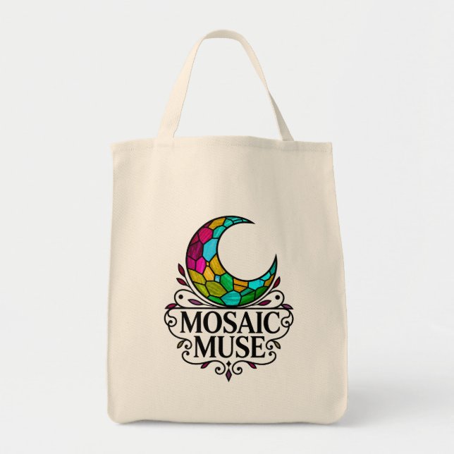 Mosaic Muse  Tragetasche (Vorne)