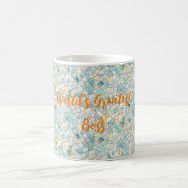 Mosaic Personalize Coffee Tasse 11 oder 15 oz (Mittel)