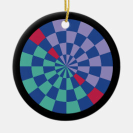 Mosaic Radiance (Circular) Keramik Ornament