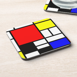 MOSAIC Rechtecke Quadrate Farbe I + Ihre Ideen Getränkeuntersetzer