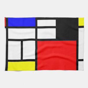 MOSAIC Rechtecke Quadrate Farbe I + Ihre Ideen Küchentuch
