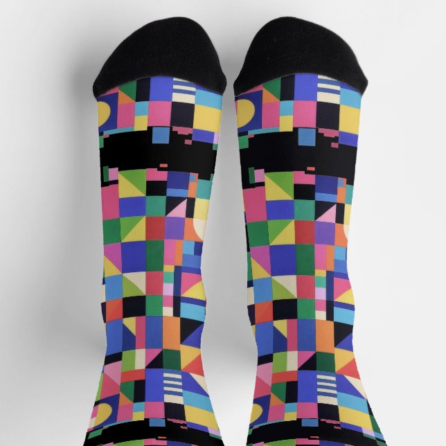 Mosaic Spectrum Socken (Oben)