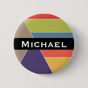 MOSAIC Streifen Dreiecke Farbe I + Ihre Ideen Button