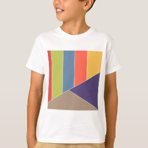 MOSAIC Streifen Dreiecke Farbe I + Ihre Ideen T-Shirt