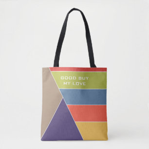 MOSAIC Streifen Dreiecke Farbe I + Ihre Ideen Tasche