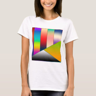MOSAIC Streifen Dreiecke Farbe II + Ihre Ideen T-Shirt