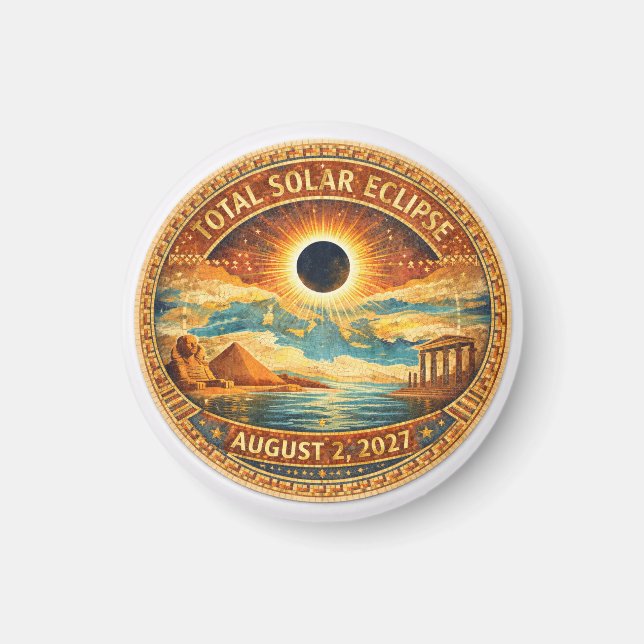 Mosaic Style 2027 Eclipse Magnet (Vorne)