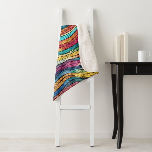 Mosaic Tide Sherpadecke (Beispiel)