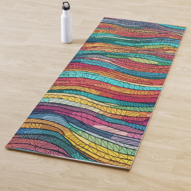 Mosaic Tide Yogamatte (Beispiel)