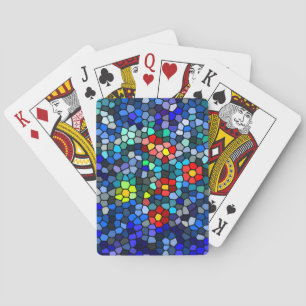 Mosaic Tiles Spielkarten