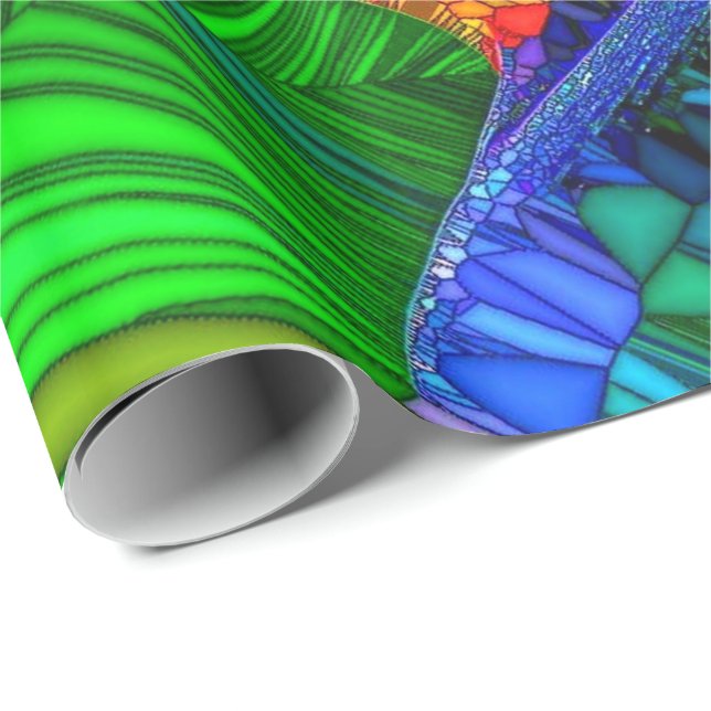 Mosaik 6 Wrapping Paper Geschenkpapier (Rolleneckpunkt)