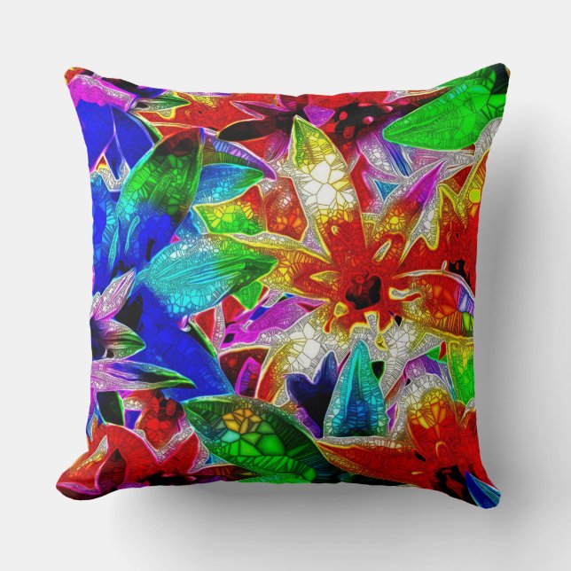 Mosaik 8 Kissen (Vorderseite)