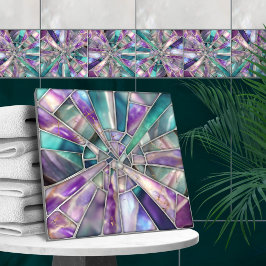 Mosaik Art - Dreamy Fluorite Fliese
