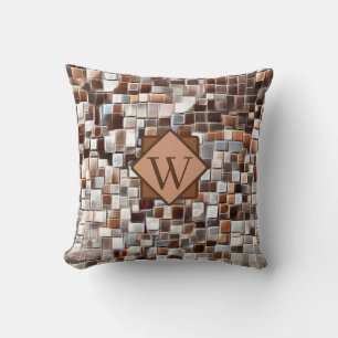 Mosaik Art / Monogramm / Kissen