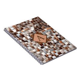 Mosaik Art / Monogramm / Notizblock